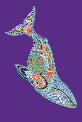 Animal Spirits- Whale House Flag Image