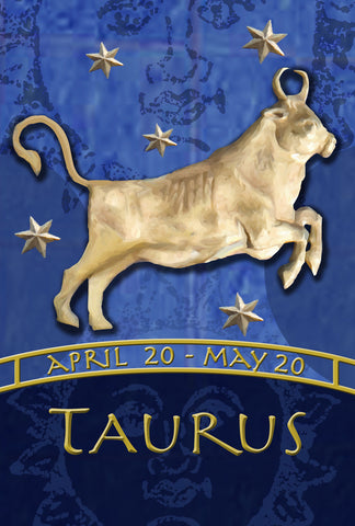 Zodiac-Taurus House Flag Image