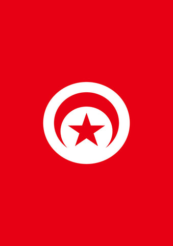 Flag of Tunisia House Flag Image