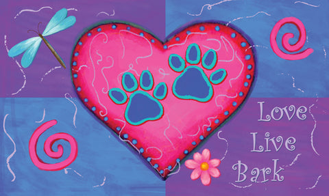Love Live Bark Door Mat Image