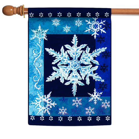 Winter House Flags Image