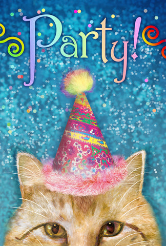 Party Cat House Flag Image