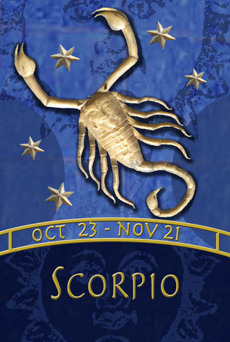 Zodiac-Scorpio House Flag Image