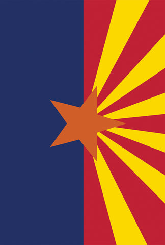 Arizona State Flag House Flag Image
