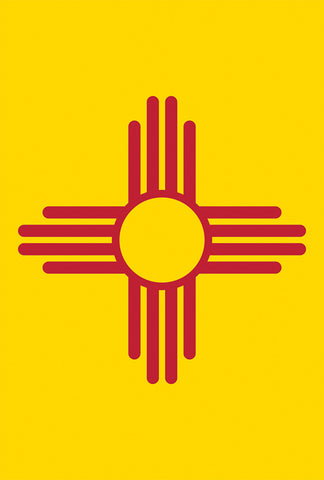 New Mexico State Flag House Flag Image