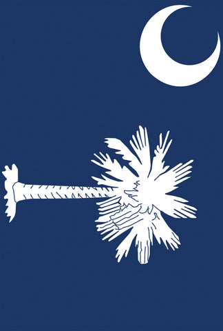 South Carolina State Flag House Flag Image