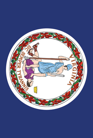 Virginia State Flag Garden Flag Image