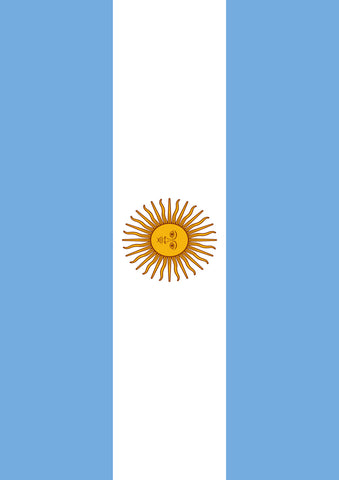 Flag of Argentina Garden Flag Image
