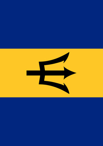 Flag of Barbados Garden Flag Image