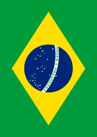 Flag of Brazil Garden Flag Image