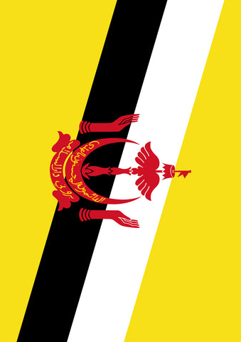 Flag of Brunei Garden Flag Image