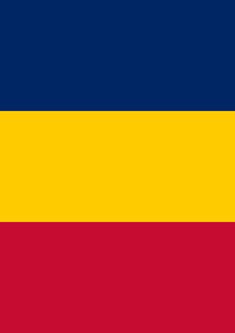 Flag of Chad Garden Flag Image