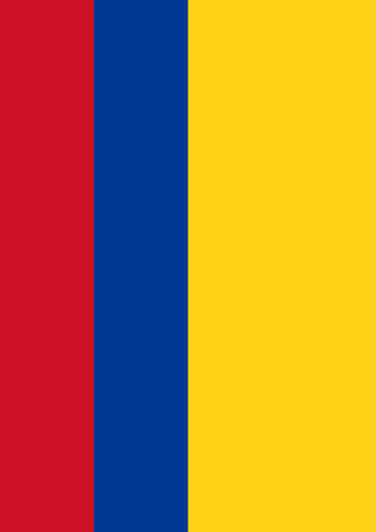 Flag of Colombia Garden Flag Image