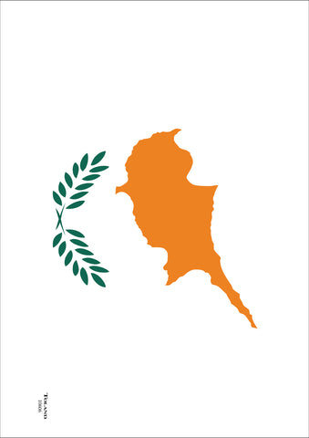 Flag of Cyprus House Flag Image