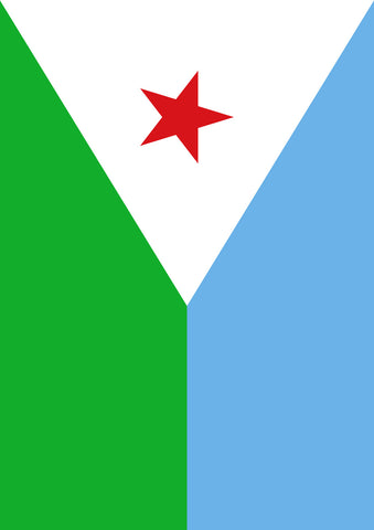 Flag of Djibouti Garden Flag Image