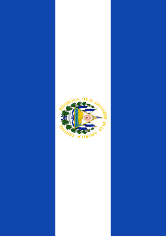 Flag of El Salvador Garden Flag Image