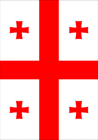 Flag of Georgia Garden Flag Image