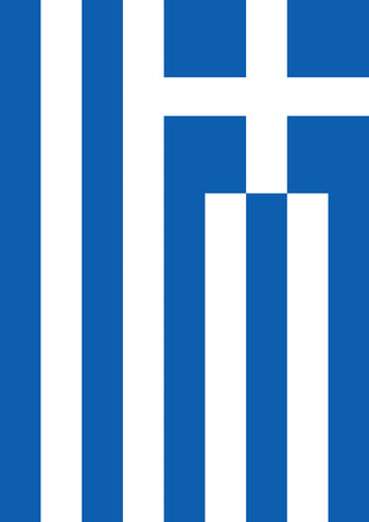 Flag of Greece Garden Flag Image