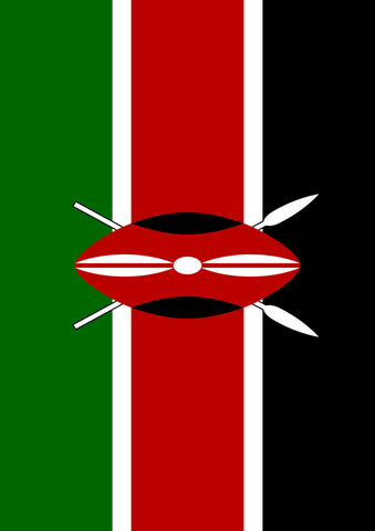 Flag of Kenya Garden Flag Image