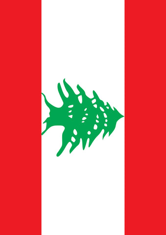 Flag of Lebanon Garden Flag Image