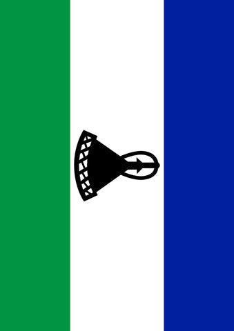 Flag of Lesotho Garden Flag Image