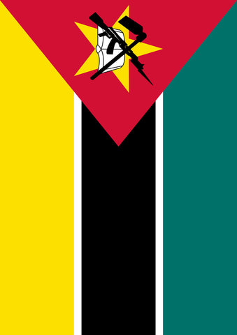 Flag of Mozambique Garden Flag Image