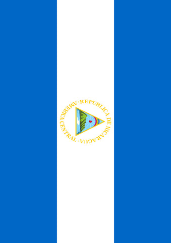 Flag of Nicaragua Garden Flag Image