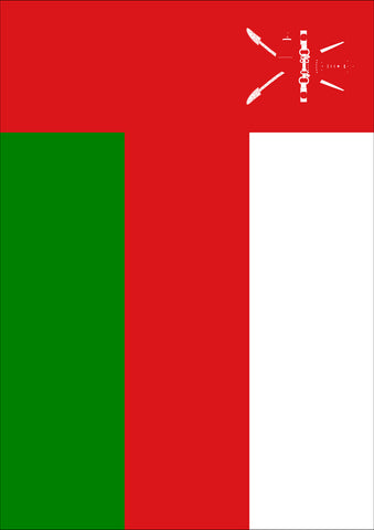 Flag of Oman Garden Flag Image