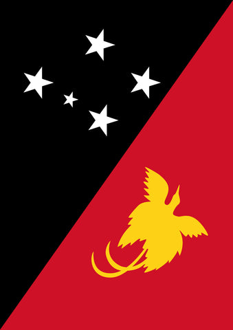 Flag of Papua New Guinea Garden Flag Image