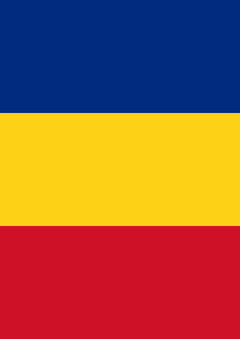 Flag of Romania Garden Flag Image