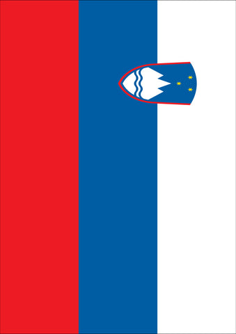 Flag of Slovenia Garden Flag Image