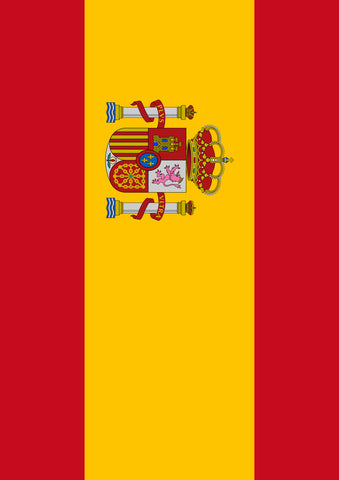 Flag of Spain Garden Flag Image
