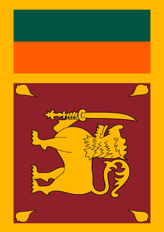 Flag of Sri Lanka Garden Flag Image
