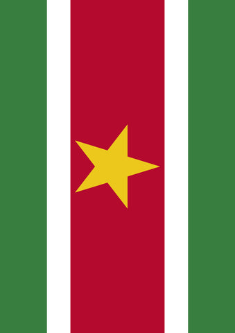 Flag of Suriname Garden Flag Image