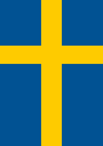 Flag of Sweden Garden Flag Image