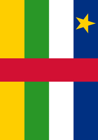 Flag of the Central African Republic House Flag Image