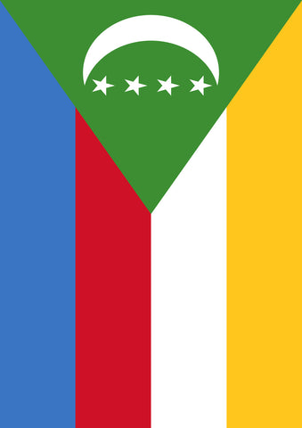 Flag of the Comoros Garden Flag Image