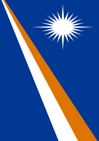 Flag of the Marshall Islands Garden Flag Image