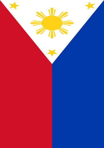 Flag of the Philippines Garden Flag Image