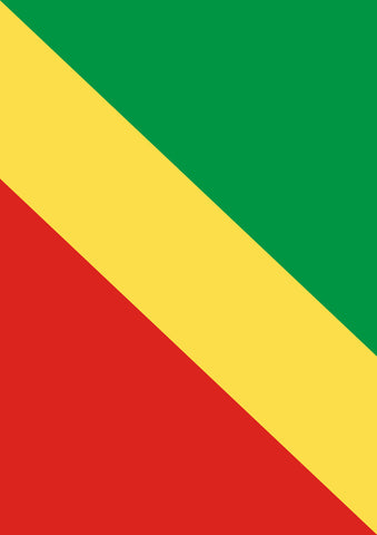 Flag of the Republic of the Congo Garden Flag Image