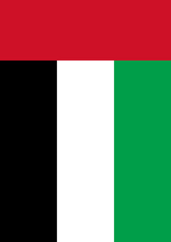 Flag of the United Arab Emirates Garden Flag Image