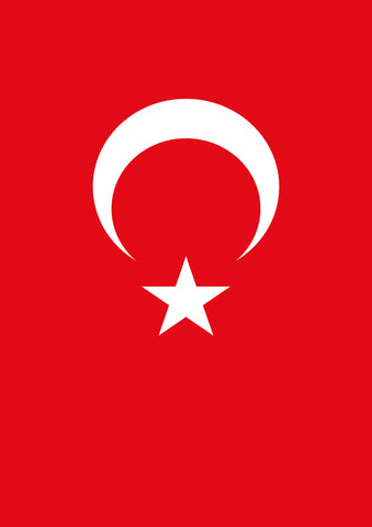 Flag of Turkey Garden Flag Image