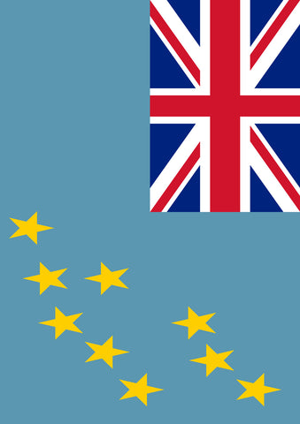 Flag of Tuvalu Garden Flag Image