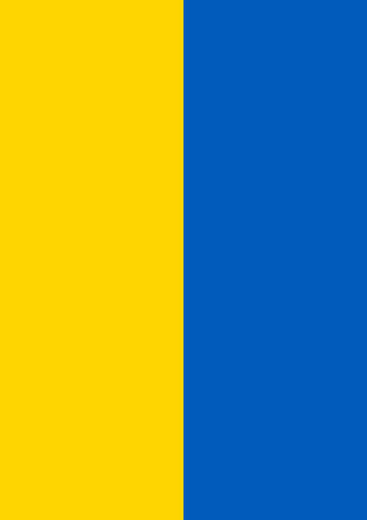 Flag of Ukraine Garden Flag Image