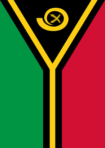 Flag of Vanuatu Garden Flag Image