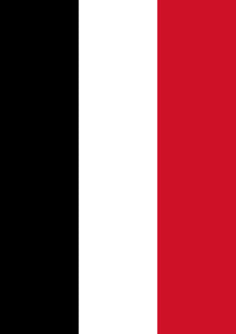 Flag of Yemen Garden Flag Image