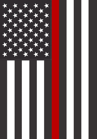 Thin Red Line USA Garden Flag Image