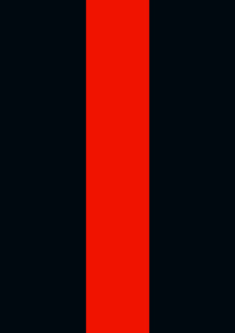 Thin Red Line House Flag Image