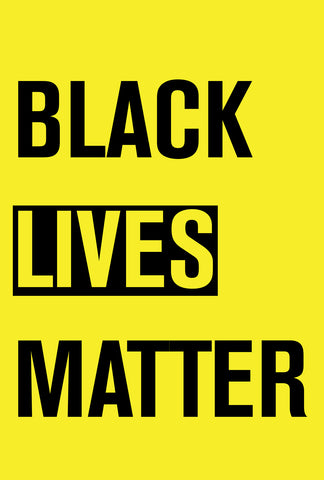 Black Lives Matter Garden Flag Image