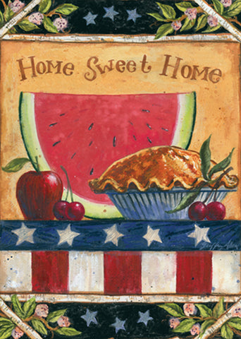 American Folk House Flag Image